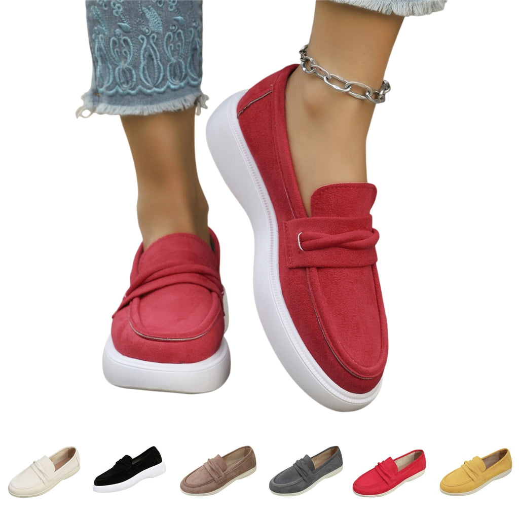 YOUYEDIAN Orthopedic Dress Shoes for Women Arch Support Nurse Shoes Wide Width Slip on Non Slip Work Shoes Knitted Mesh Stretch Comfort 2026 New Foam Shoes